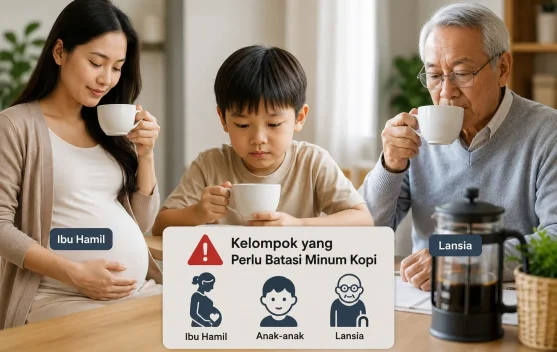 Kelompok Orang yang Perlu Batasi Konsumsi Kopi