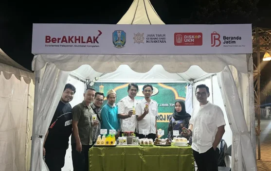 Produk Pesantren Binaan OPOP Jatim Ramaikan Pameran Seni Islami di Kediri