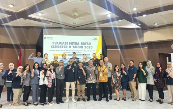 Evaluasi Mitra Bayar, TASPEN Surabaya Perkuat Kualitas Layanan bagi Peserta
