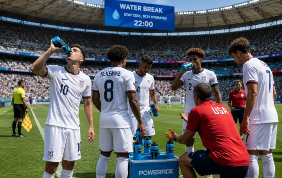 Water Break Warnai Piala Dunia 2026