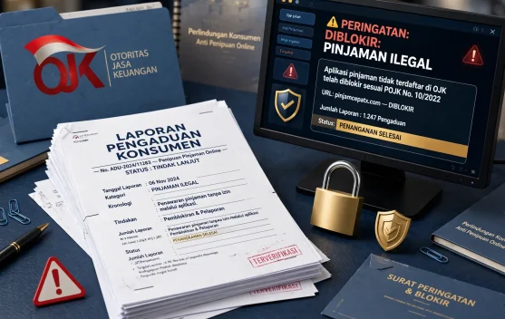 Waspada Penipuan Online! OJK Catat 267 Ribu Laporan Masuk ke IASC