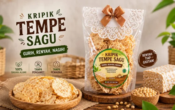 Keripik Tempe Sagu, Ikhtiar Ponpes Jati Salam Al Mabruriyah Tulungagung Mandiri