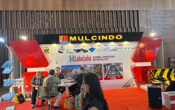 Mulcindo Tampilkan Solusi Steel Grating di IndoBuildTech 2026