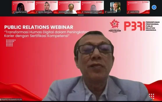 P3RI Gelar Webinar Transformasi Humas Digital