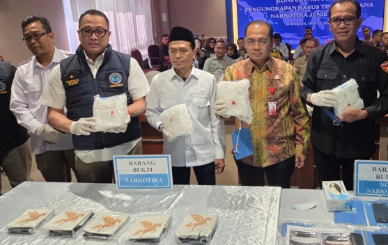 BNN Jatim Gagalkan Peredaran Sabu 5,4 Kg di Bangkalan