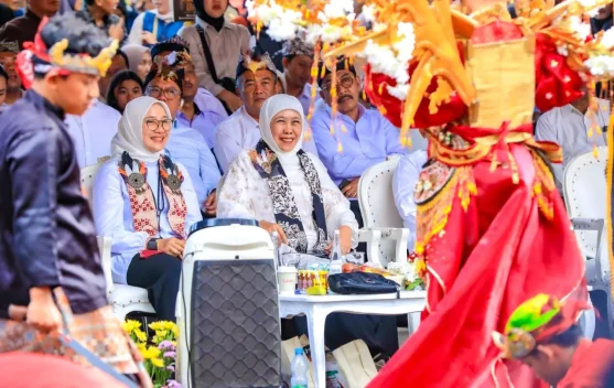 Gubernur Khofifah Sebut Banyuwangi Ethno Carnival jadi Kekuatan Ekonomi Kreatif