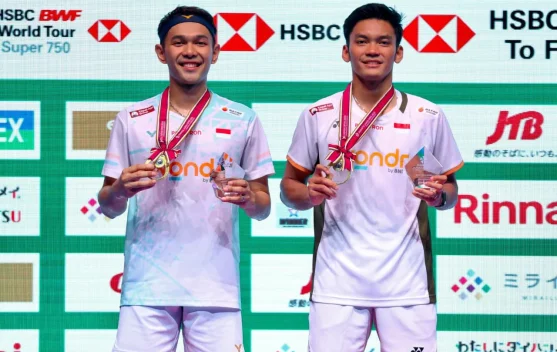 Taklukkan Ganda Korea, Fajar/Fikri Juarai Japan Open 2026