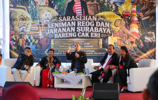 Sambangi Paguyuban Purbaya, Wali Kota Eri Pastikan Pemerataan Tampil bagi Seniman