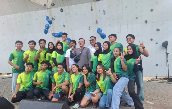 Ari Lasso Nostalgia Dunia Pecinta Alam, Beri Semangat Atlet Jatim