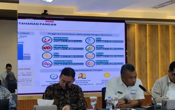 Realisasi APBN Ketahanan Pangan Jatim Capai Rp904 Miliar hingga Juni 2026