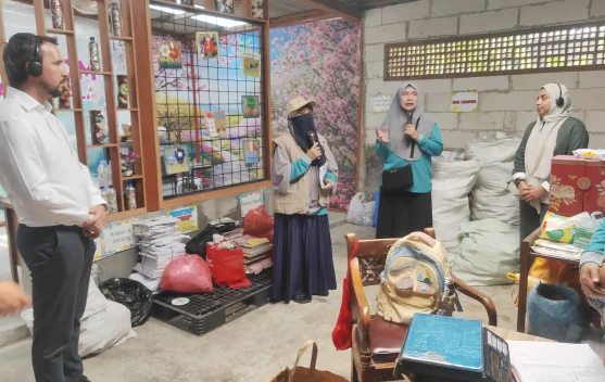 UNDP Tinjau Model Pengelolaan Sampah di Balas Klumprik Surabaya