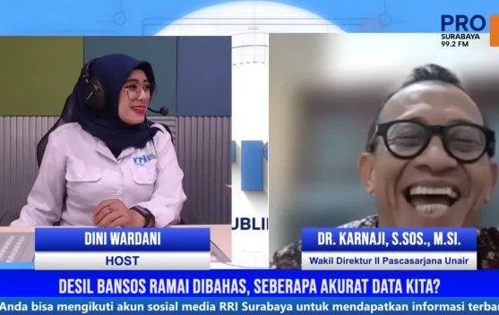 Akademisi Unair Soroti Perlunya Perbaikan Metode Penghimpunan Data Desil Bansos