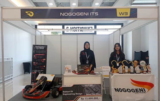 Tim Nogogeni ITS Boyong Kendaraan Listrik Berprestasi ke GIIAS Surabaya