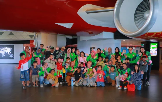 KidZania Surabaya Ajak 50 Mitra Pengemudi Grab Quality Time Bersama Anak
