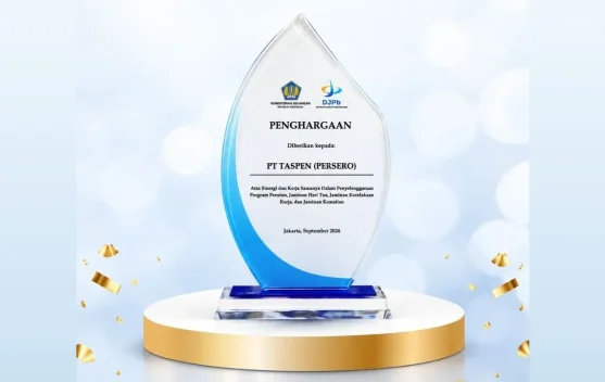 TASPEN Raih Penghargaan DJPb atas Sinergi Penyelenggaraan Jaminan Sosial ASN