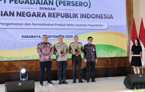 Pegadaian dan POLRI Perkuat Pengamanan Aset hingga Keamanan Digital