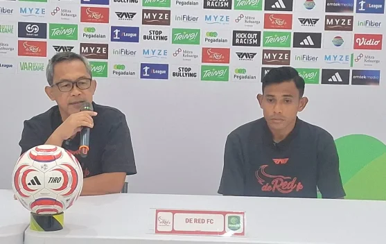 De Red FC Siap Bangkit, Finishing Jadi Fokus Lawan RANS Nusantara