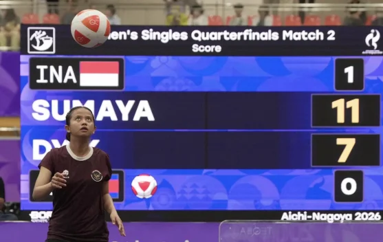 Sumaya Lolos Semifinal, Teqball Indonesia Berpeluang Ukir Sejarah