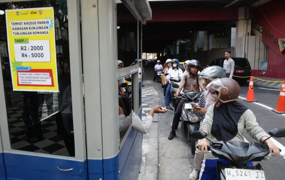 Digitalisasi Parkir Tanjung Anom Surabaya Dongkrak Pendapatan hingga Rp80 Juta