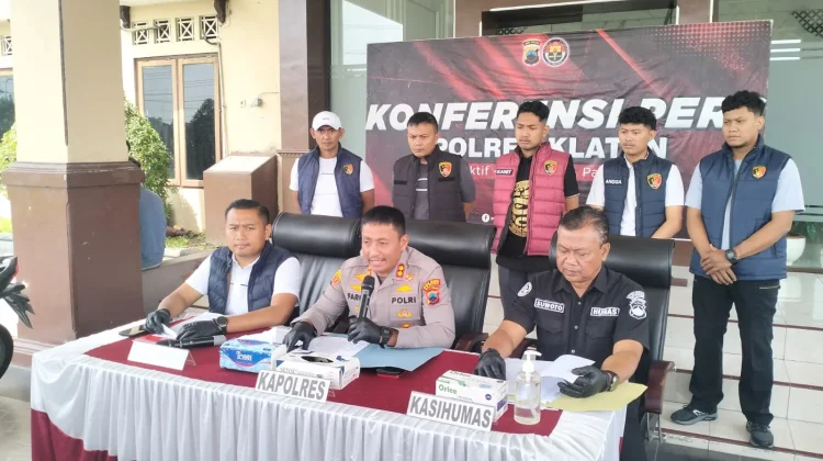 Peredaran Uang Palsu, Polres Klaten Amankan Dua Perempuan