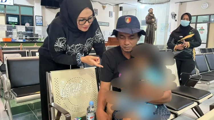 Viral Anak Dianiaya Ayah, Pelaku Dibekuk Resmob Polres Sragen di Boyolali