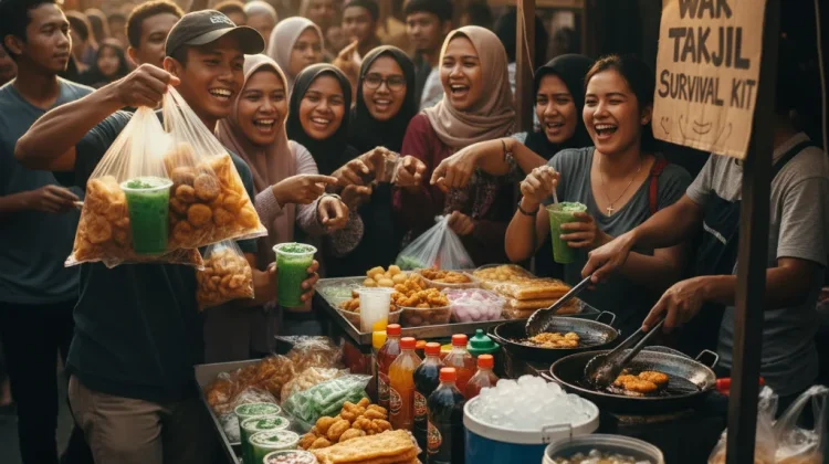 Fenomena War Takjil, Berburu Gorengan Berubah Menjadi 'Olahraga Nasional'