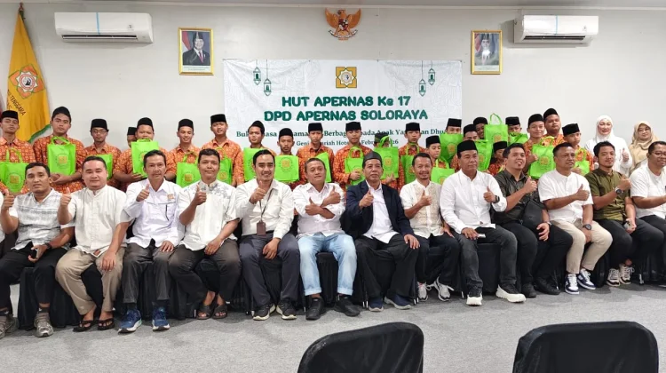 HUT ke 17 Apernas Soloraya, Berbagi Bersama Anak Yatim dan Dhuafa