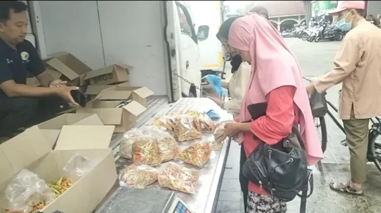 Program Subsidi Pangan di Klaten Diserbu Pembeli