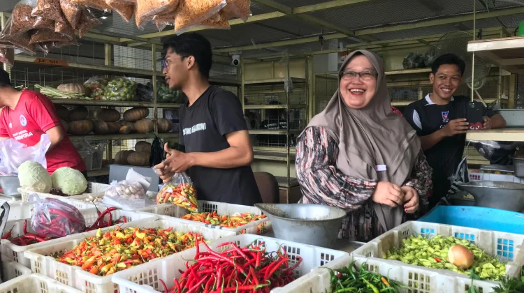 Harga Cabai Rawit di Pasar Jongke Tembus Rp78 Ribu