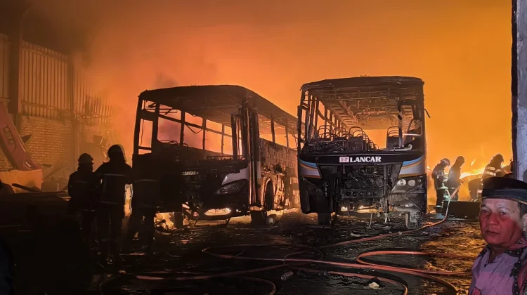 Gudang Rosok di Bolopleret Juwiring Terbakar, Kerugian Puluhan Juta
