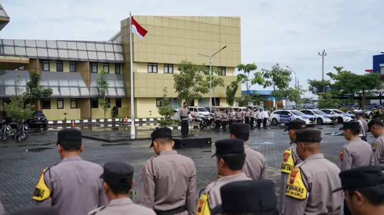 Ramadan 1447 H, Kapolres Sukoharjo Pimpin Apel Siaga Kamtibmas