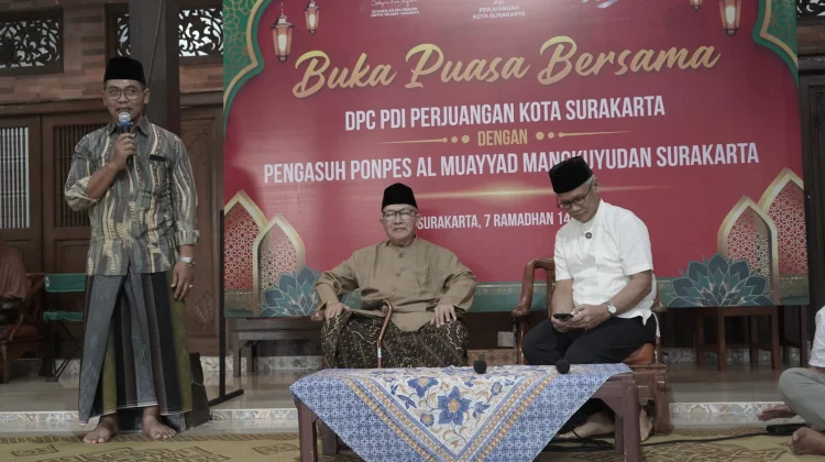 Pengurus PDIP Solo Sowan ke Ponpes Al-Muayyad, Dapat Pesan Menyentuh dari Ulama