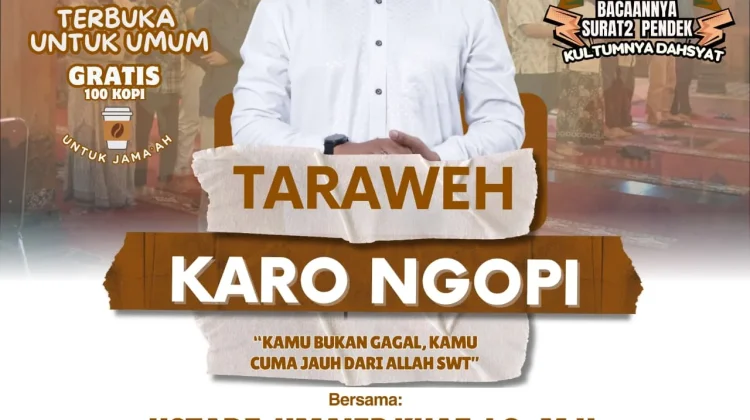 Spirit Ramadan, Takon: Taraweh Karo Ngopi di Loji Gandrung