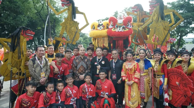 Festival Imlek Harmoni Nusantara, Solo Tampilkan Barongsai-Dramatari Adaninggar