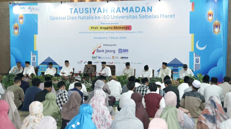 Tausiyah Ramadan Spesial Warnai Perayaan Dies Natalis Ke-50 UNS