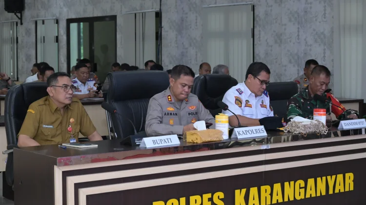 Persiapan Idulfitri 2026, Pemkab Karanganyar Perkuat Sinergi Pengamanan