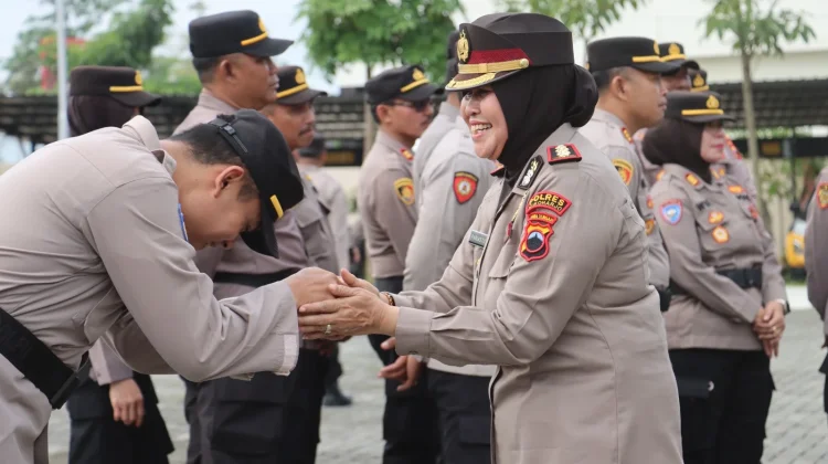 Menjelang Purna Tugas, Wakapolres Sukoharjo Naik Pangkat Pengabdian Menjadi AKBP