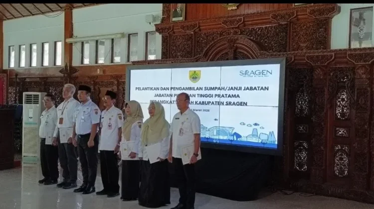 Empat Pejabat Pratama Dilantik, Bupati: Kerja Tak Baik Jangan Marah Dicopot
