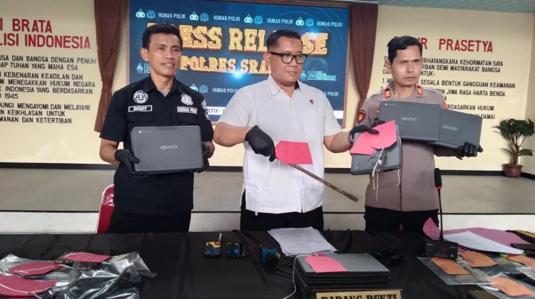 Belasan  Chromebook SDN 3 Gilirejo Miri Dicuri, Pelaku Ambil Kunci Penjaga Sekolah