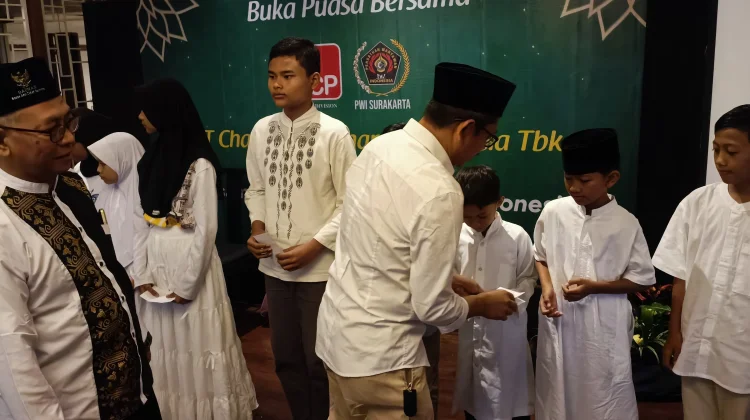 PWI Surakarta Gelar Buka Puasa dan Santuni Anak Yatim