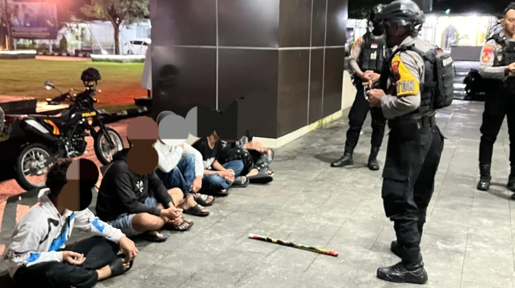 Tim Sparta Amankan 5 Pemuda SOTR, Bawa Petasan dan Mabuk Miras