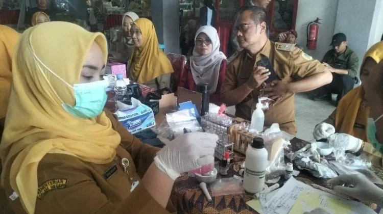 Makanan Mengandung Bahan Pengawet  Ditemukan di Pasar Gedhe Klaten