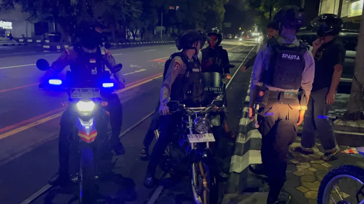 Tim Sparta Solo Amankan 5 Pemuda Mabuk saat Sahur On The Road