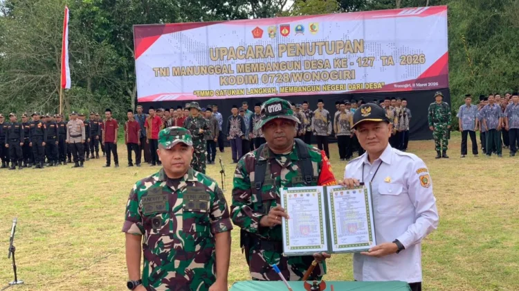 TMMD Wonogiri Rampung, Infrastruktur Desa Kembang Meningkat