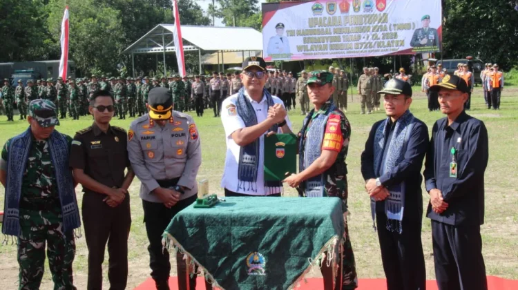 TMMD Desa Pandes Rampung 100 Persen, Jalan Beton 604 Meter Diresmikan