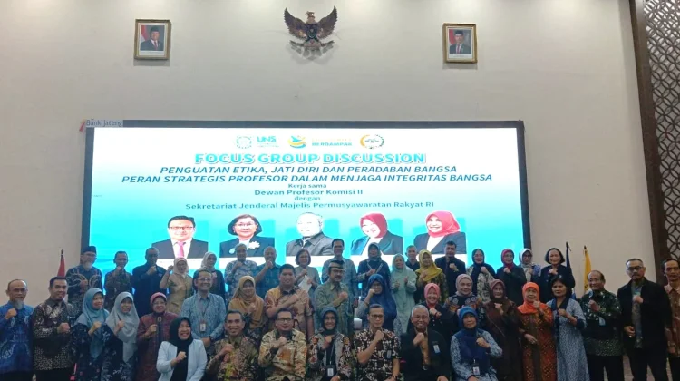 Dewan Profesor UNS dan MPR Bahas Penguatan Etika Bangsa