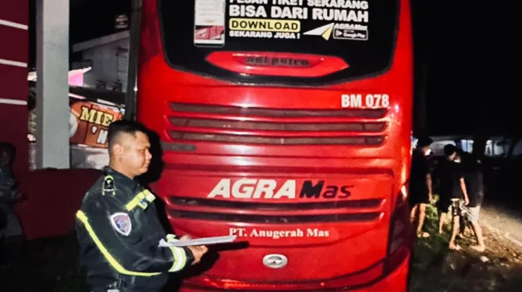 Bus Agra Mas Tabrak Ruko, Polisi Tangani Cepat
