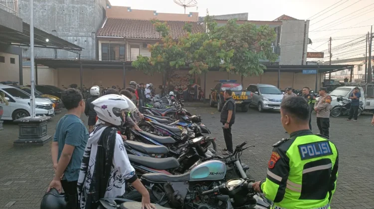 Polisi Respons Ajakan “After Sahur Ride”, 21 Motor Berknalpot Brong Diamankan