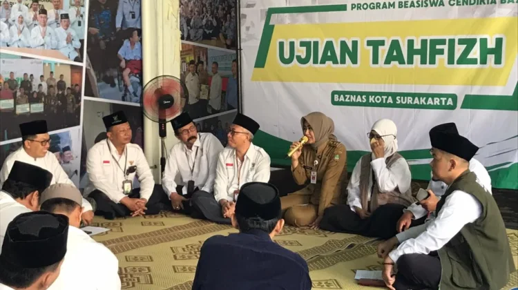 Baznas Surakarta Gelar Ujian Tahfizh Penerima Beasiswa