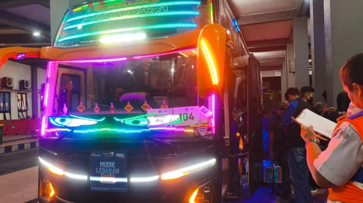 Puluhan Bus Mudik Gratis Tiba di Terminal Tirtonadi
